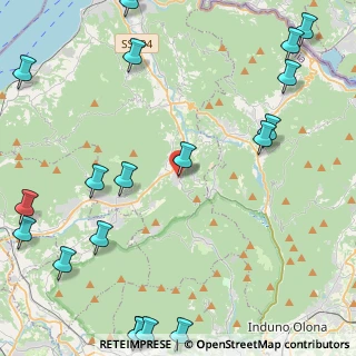 Mappa 21030 Rancio Valcuvia VA, Italia (6.6055)