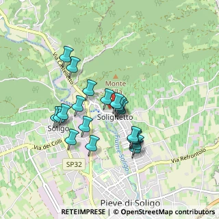 Mappa Piazza Liberta', 31053 Pieve di Soligo TV, Italia (0.755)