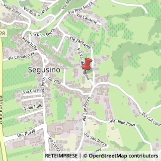 Mappa Via Val della Nona, 5, 31040 Segusino, Treviso (Veneto)