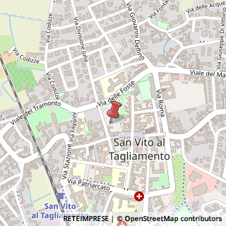 Mappa Via Antonio Pascatti, 6, 33078 San Vito al Tagliamento, Pordenone (Friuli-Venezia Giulia)