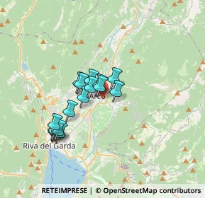 Mappa Via P. Leonardi, 38062 Arco TN, Italia (2.70625)