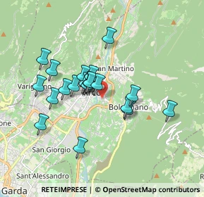 Mappa Via P. Leonardi, 38062 Arco TN, Italia (1.4785)