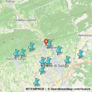 Mappa Via Lino Toffolin, 31053 Pieve di Soligo TV, Italia (2.29364)