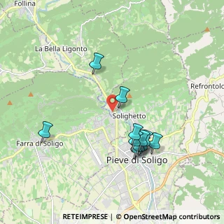 Mappa Via Lino Toffolin, 31053 Pieve di Soligo TV, Italia (1.80364)