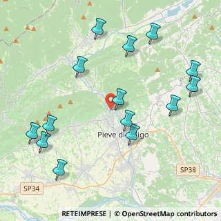 Mappa Via Lino Toffolin, 31053 Pieve di Soligo TV, Italia (4.80929)