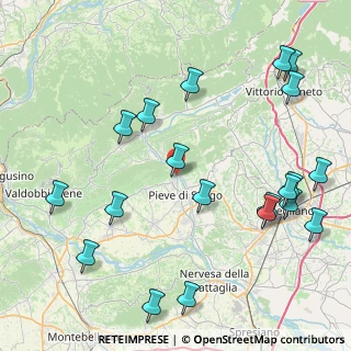 Mappa Via Lino Toffolin, 31053 Pieve di Soligo TV, Italia (10.364)