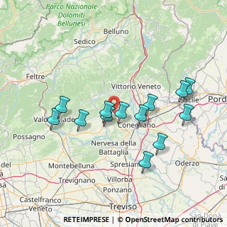 Mappa 31020 Refrontolo TV, Italia (13.88231)