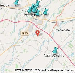 Mappa Via Passo, 33082 Azzano decimo PN, Italia (5.01091)