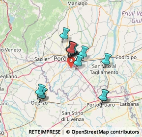 Mappa Via Passo, 33082 Azzano decimo PN, Italia (10.56125)