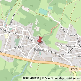 Mappa Via Emilio Colpi, 59, 38064 Folgaria, Trento (Trentino-Alto Adige)