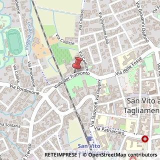 Mappa Viale del Tramonto, 2, 33078 San Vito al Tagliamento, Pordenone (Friuli-Venezia Giulia)