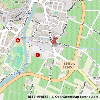 Mappa Viale Rovereto, 22, 38062 Arco TN, Italia, 38062 Arco, Trento (Trentino-Alto Adige)