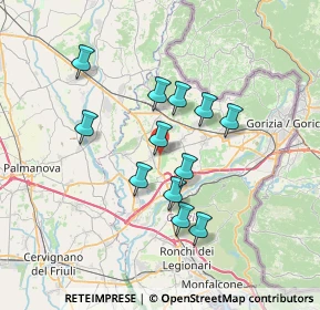 Mappa S.R. 305 Ver. Km 5+200, 34070 Mariano del Friuli GO, Italia (5.79917)