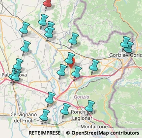 Mappa S.R. 305 Ver. Km 5+200, 34070 Mariano del Friuli GO, Italia (9.3775)