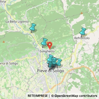 Mappa Via Brigata Cadore, 31053 Pieve di Soligo TV, Italia (1.68364)