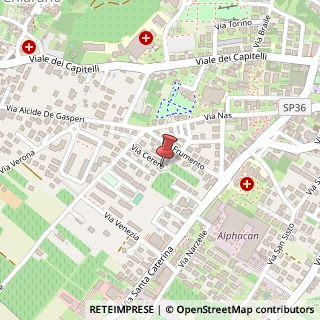 Mappa Via Damiano Chiesa, 3h, 38062 Arco, Trento (Trentino-Alto Adige)