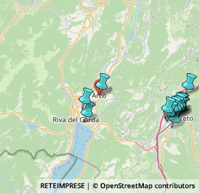 Mappa Via del Pomerio, 38062 Arco TN, Italia (10.192)