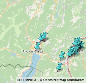 Mappa Via del Pomerio, 38062 Arco TN, Italia (10.21722)