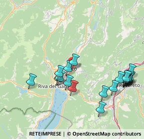 Mappa Via del Pomerio, 38062 Arco TN, Italia (8.6415)