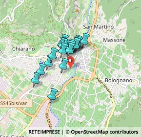 Mappa Via del Pomerio, 38062 Arco TN, Italia (0.547)