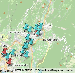 Mappa Via del Pomerio, 38062 Arco TN, Italia (2.4625)