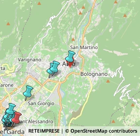Mappa Via del Pomerio, 38062 Arco TN, Italia (3.818)