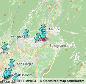 Mappa Via del Pomerio, 38062 Arco TN, Italia (3.00154)