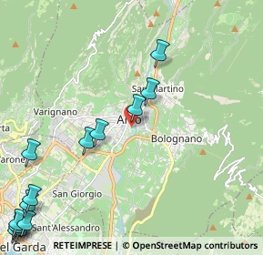 Mappa Via del Pomerio, 38062 Arco TN, Italia (3.13)