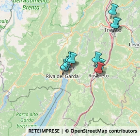 Mappa Via Baden Powell, 38062 Arco TN, Italia (11.46833)