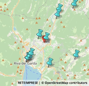 Mappa Via Baden Powell, 38062 Arco TN, Italia (4.22636)