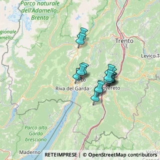 Mappa 38062 Arco TN, Italia (9.99867)