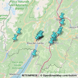 Mappa 38062 Arco TN, Italia (12.12063)