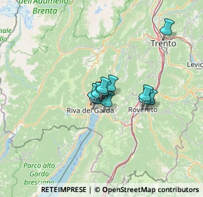 Mappa 38062 Arco TN, Italia (7.64364)