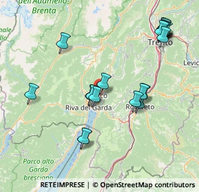 Mappa P.za Vicenza, 38062 Arco TN, Italia (16.913)