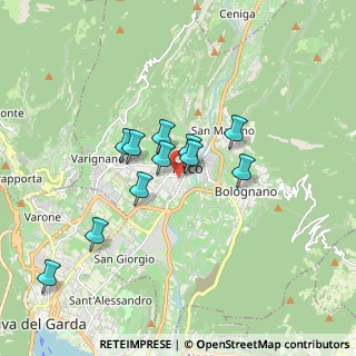 Mappa 38062 Arco TN, Italia (1.40182)
