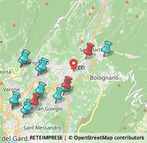 Mappa 38062 Arco TN, Italia (2.40188)