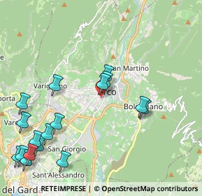 Mappa 38062 Arco TN, Italia (2.56882)