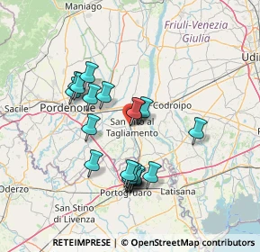 Mappa Via XXVII Febbraio, 33078 San Vito al Tagliamento PN, Italia (12.335)