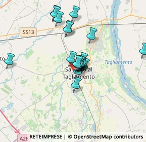 Mappa Via XXVII Febbraio, 33078 San Vito al Tagliamento PN, Italia (2.7145)