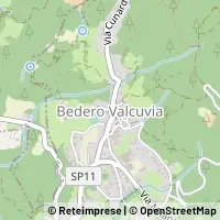 Mapa Bedero Valcuvia