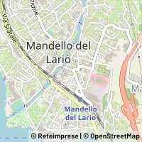 Kort Mandello del Lario