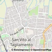 Kaart San Vito al Tagliamento