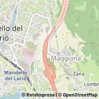 Map Mandello del Lario