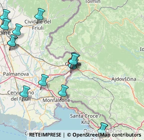 Mappa Stazione Confinaria S. Andrea, 34170 Gorizia GO, Italia (20.58563)