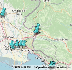 Mappa Stazione Confinaria S. Andrea, 34170 Gorizia GO, Italia (22.693)
