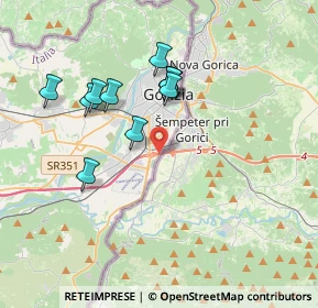 Mappa Villesse - Gorizia, 34170 Gorizia GO, Italia (3.27636)