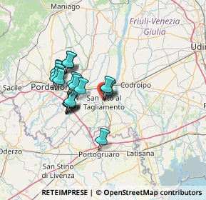 Mappa Via Divisione Julia, 33078 San Vito al Tagliamento PN, Italia (10.893)