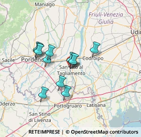 Mappa Via Divisione Julia, 33078 San Vito al Tagliamento PN, Italia (10.54333)
