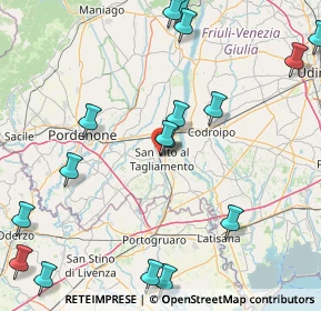 Mappa Via Divisione Julia, 33078 San Vito al Tagliamento PN, Italia (21.39588)