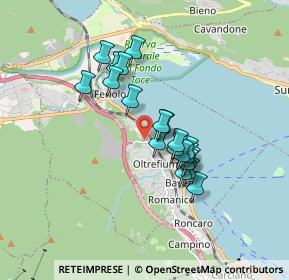 Mappa Via Degli Scalpellini, 28831 Baveno VB, Italia (1.346)